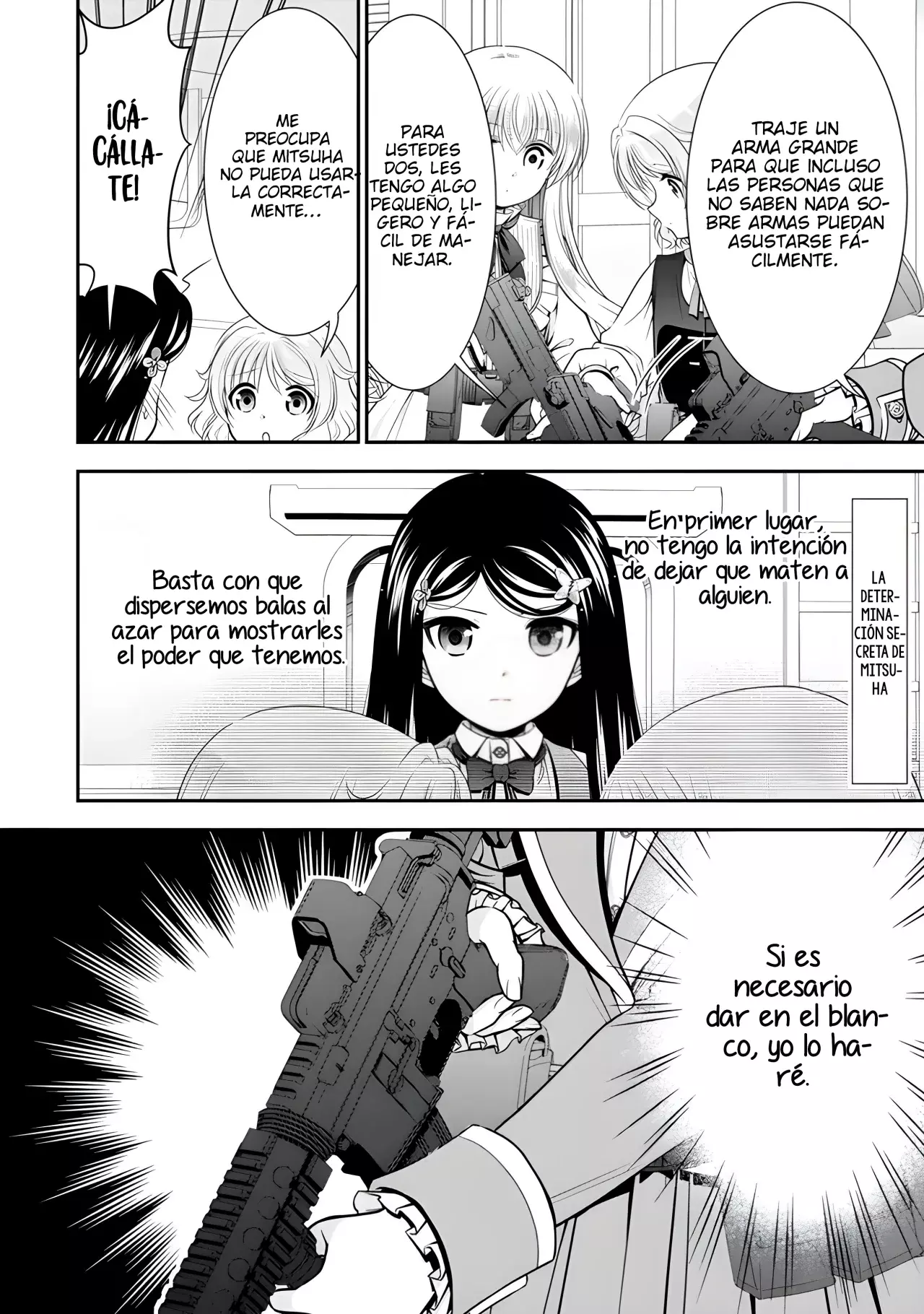 Mitsuha Capitulo 106: Chicas armadas [2]. página 3