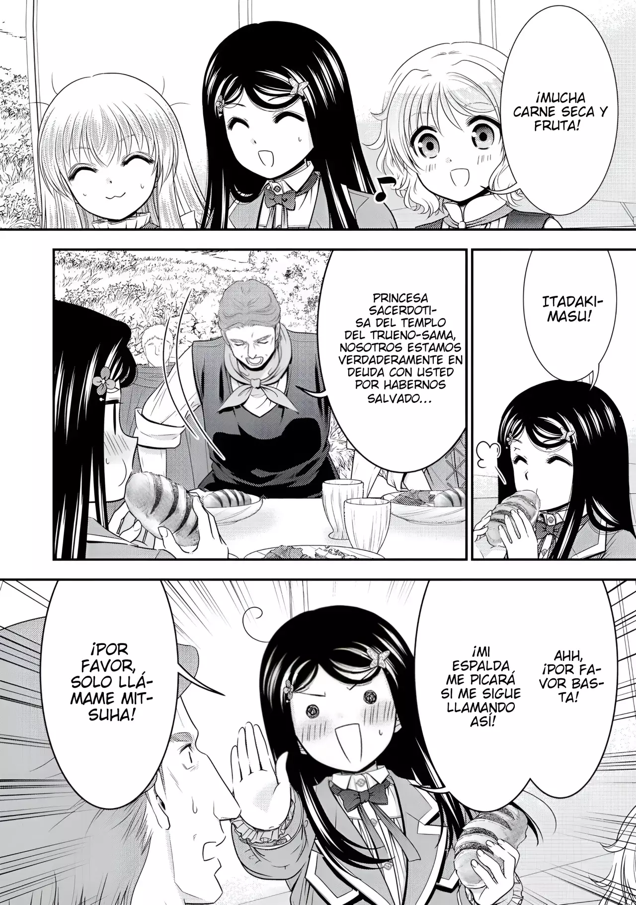 Mitsuha Capitulo 107: Almuerzo con la mensajera del trueno. página 11