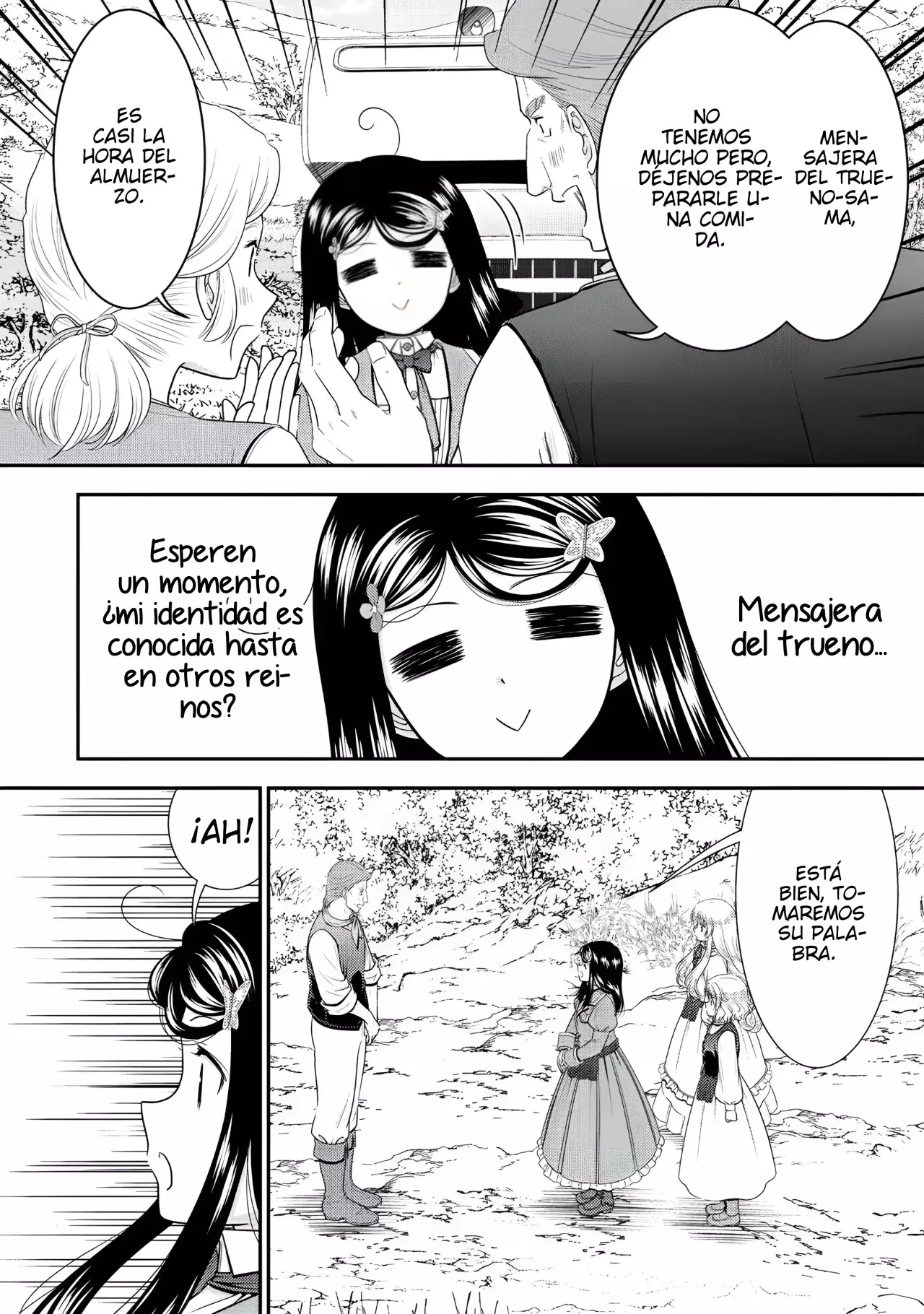 Mitsuha Capitulo 107: Almuerzo con la mensajera del trueno. página 3