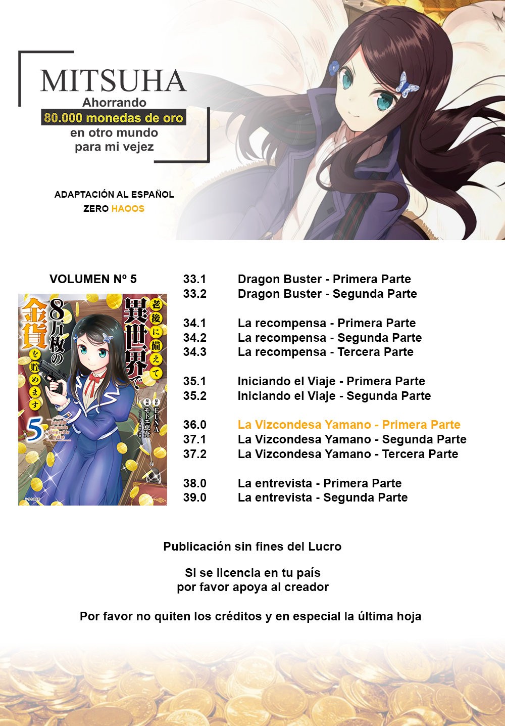 Mitsuha Capitulo 36: La Vizcondesa Yamano - Primera Parte página 2