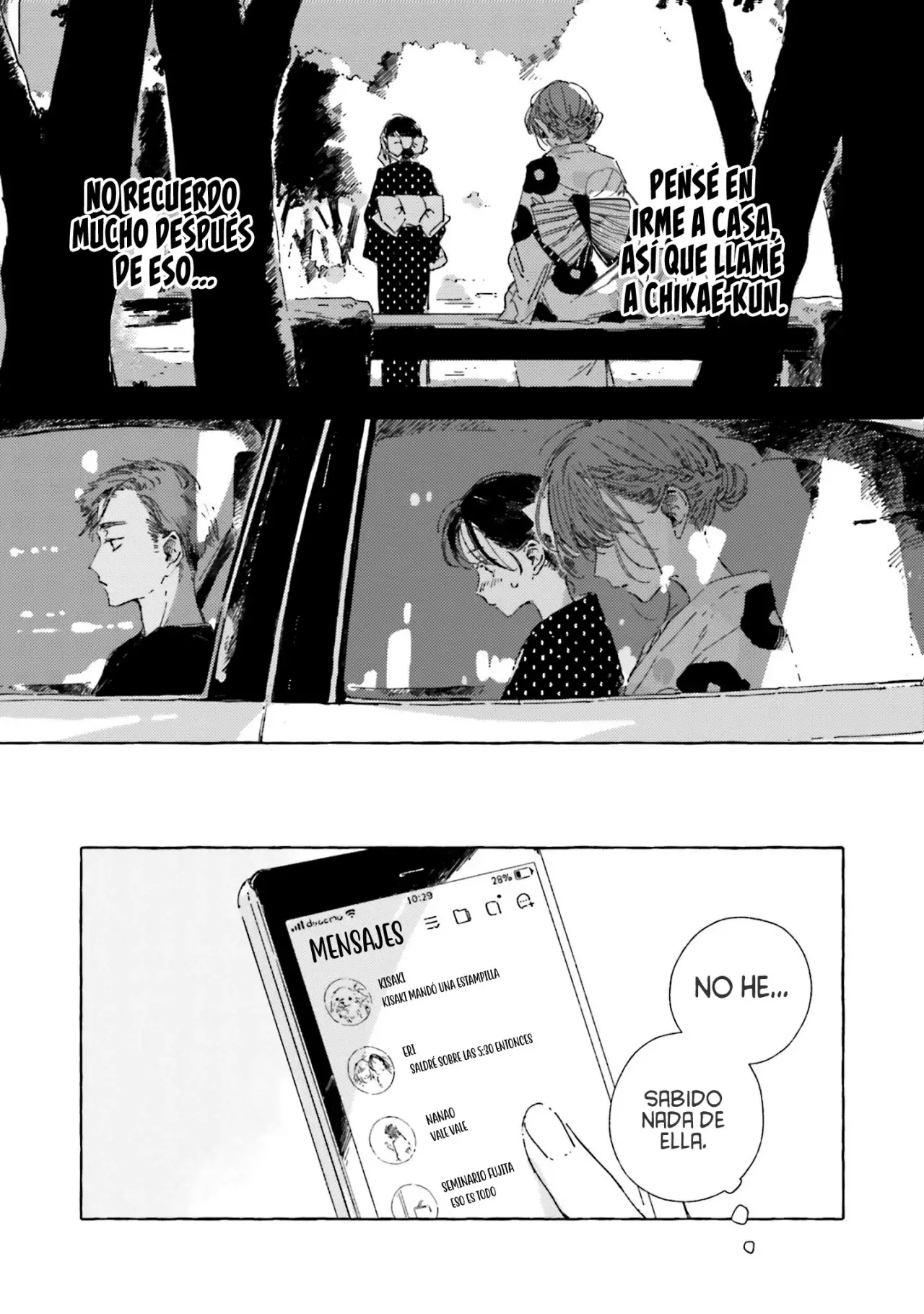 Kono Koi wa Hoshi ni wa Negawanai Capitulo 18: Tras el Festival... página 12