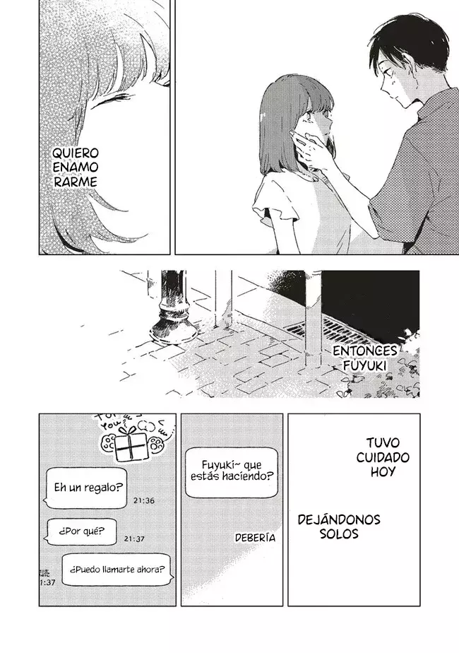Kono Koi wa Hoshi ni wa Negawanai Capitulo 4 página 35
