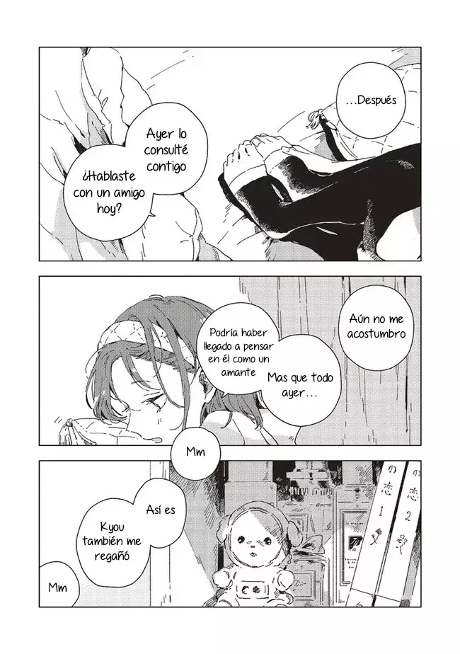 Kono Koi wa Hoshi ni wa Negawanai Capitulo 4 página 37