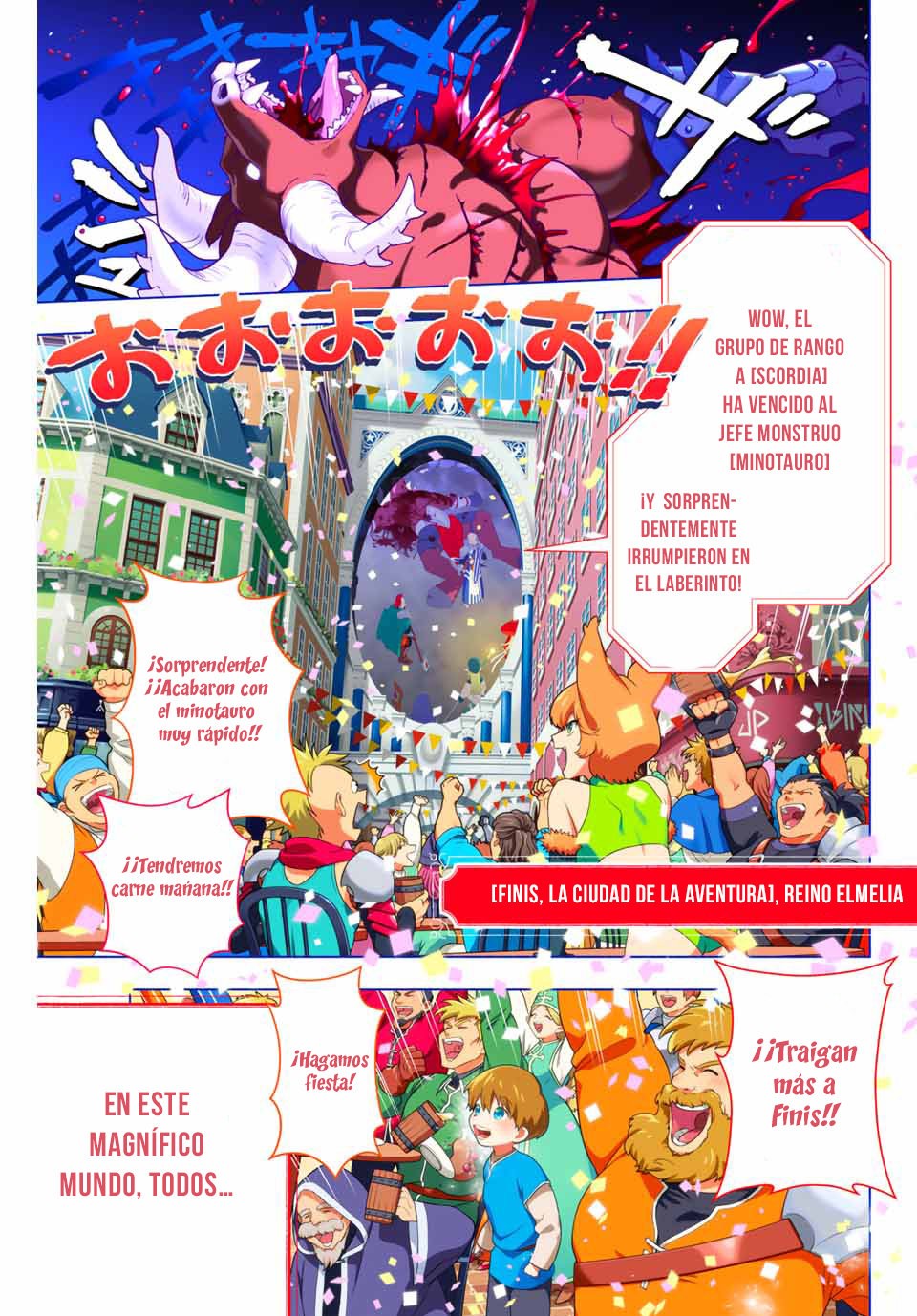 A Rank Party wo Ridatsu Shita Ore wa, Moto Oshiego Tachi to Meikyuu Shinbu wo Mezasu Capitulo 1 página 2