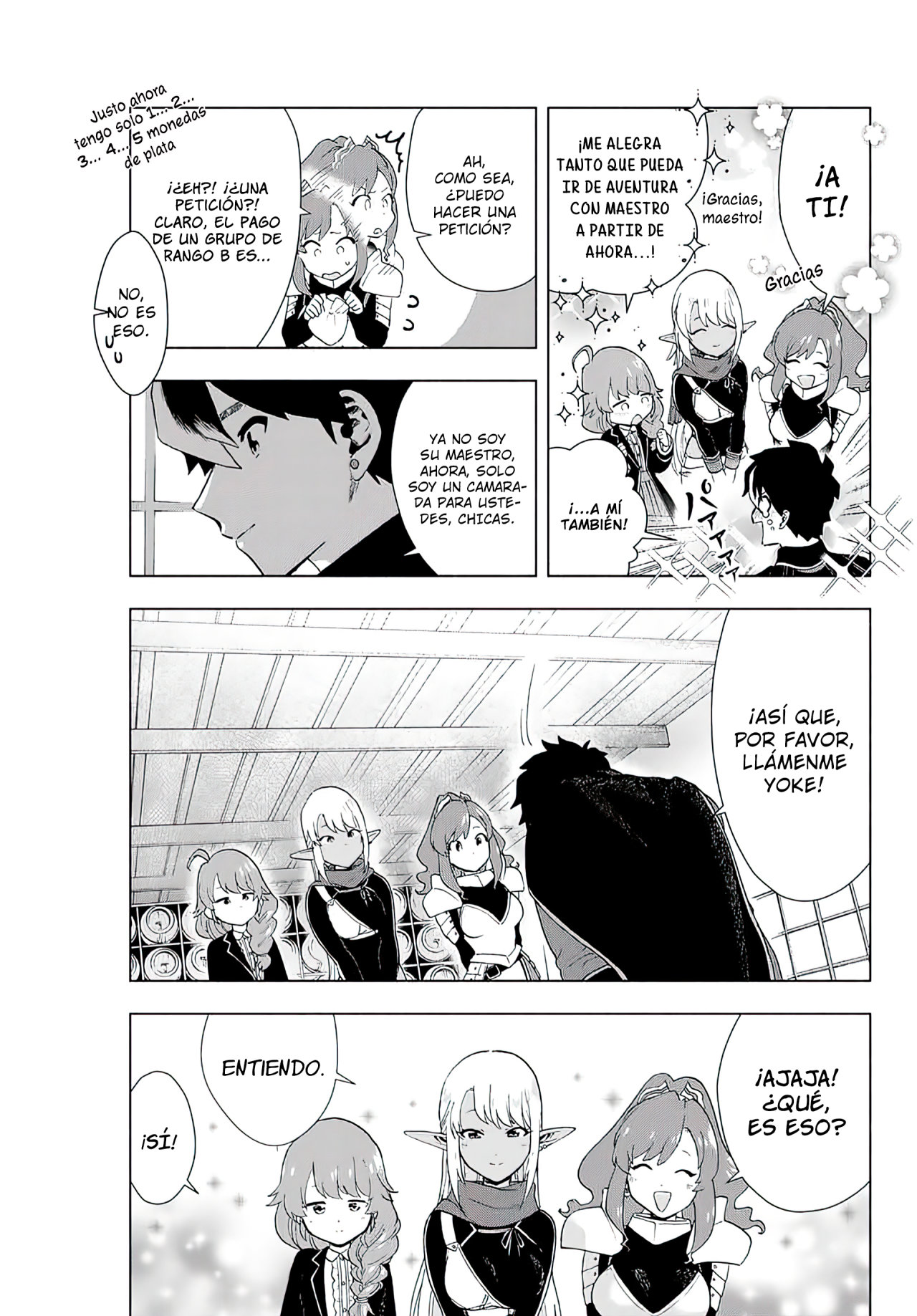 A Rank Party wo Ridatsu Shita Ore wa, Moto Oshiego Tachi to Meikyuu Shinbu wo Mezasu Capitulo 1 página 35