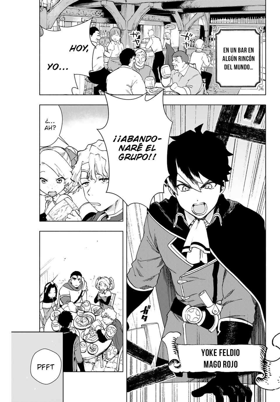A Rank Party wo Ridatsu Shita Ore wa, Moto Oshiego Tachi to Meikyuu Shinbu wo Mezasu Capitulo 1 página 5