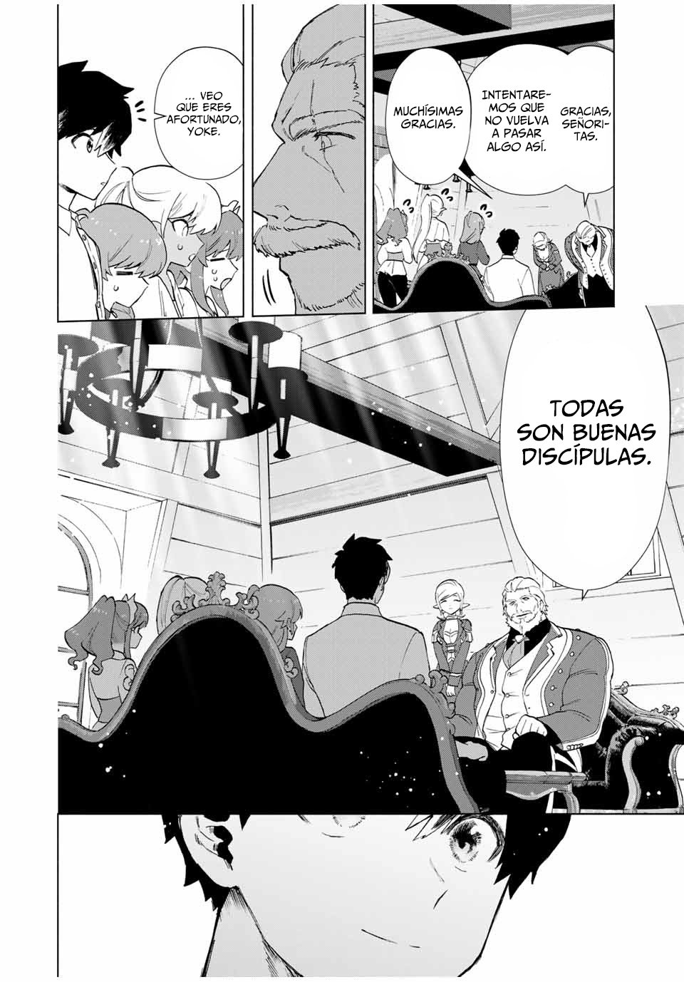 A Rank Party wo Ridatsu Shita Ore wa, Moto Oshiego Tachi to Meikyuu Shinbu wo Mezasu Capitulo 15: El impactante anuncio del jefe del gremio página 7