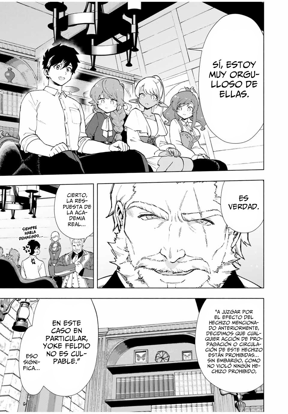 A Rank Party wo Ridatsu Shita Ore wa, Moto Oshiego Tachi to Meikyuu Shinbu wo Mezasu Capitulo 15: El impactante anuncio del jefe del gremio página 8