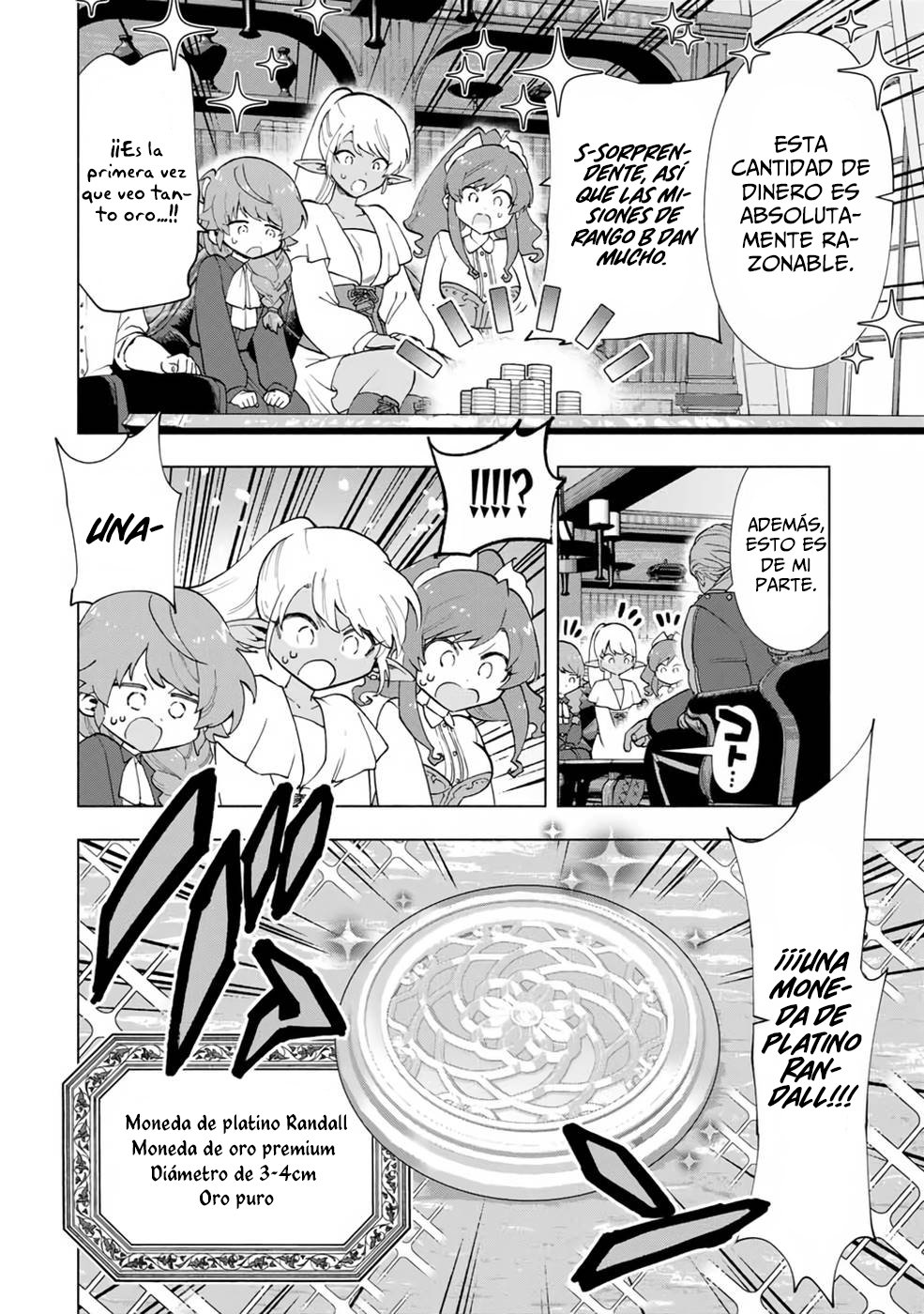 A Rank Party wo Ridatsu Shita Ore wa, Moto Oshiego Tachi to Meikyuu Shinbu wo Mezasu Capitulo 16: Simon exaltado página 3
