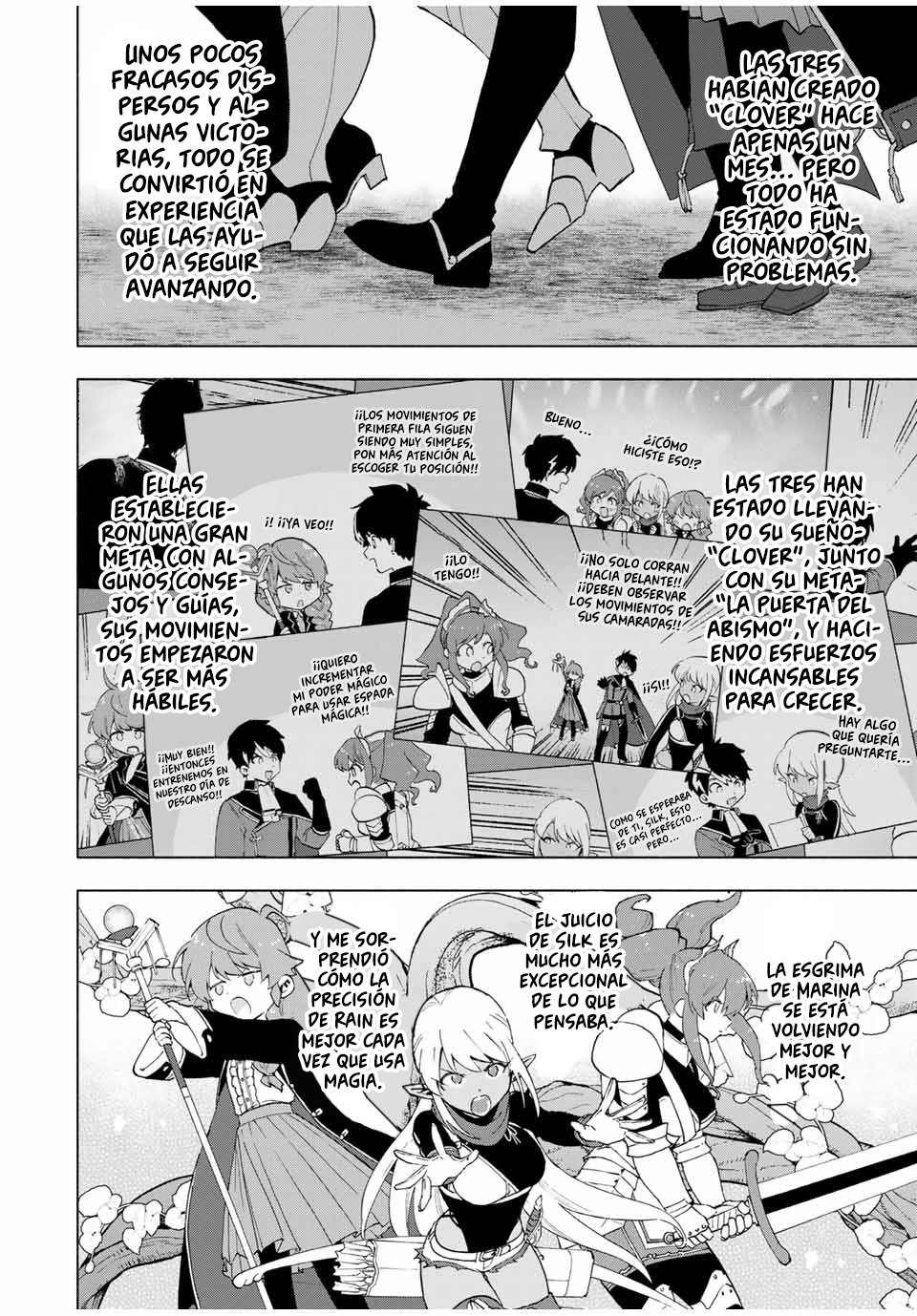 A Rank Party wo Ridatsu Shita Ore wa, Moto Oshiego Tachi to Meikyuu Shinbu wo Mezasu Capitulo 17: La union de Simon y Yoke, un rango A página 10