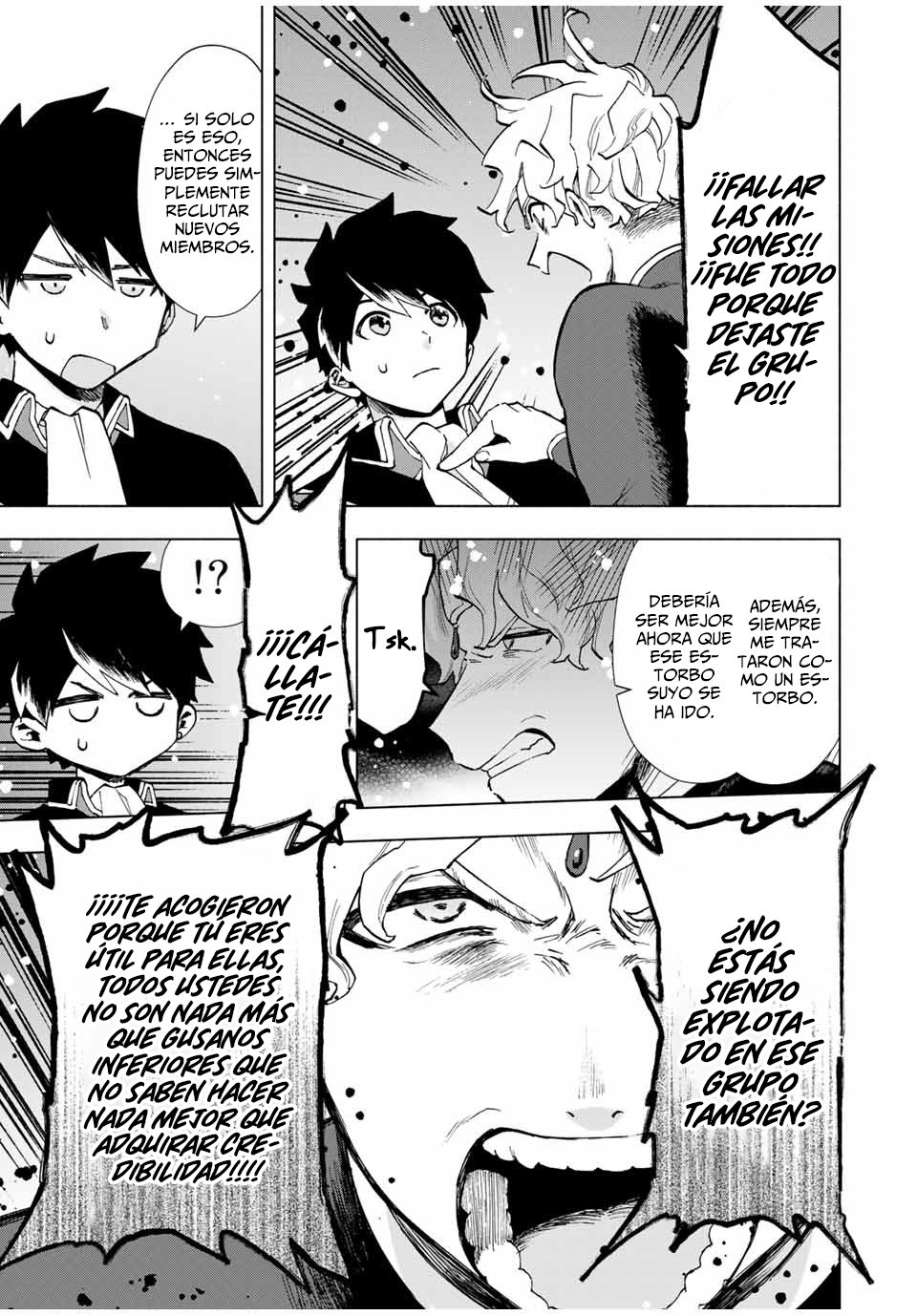 A Rank Party wo Ridatsu Shita Ore wa, Moto Oshiego Tachi to Meikyuu Shinbu wo Mezasu Capitulo 18: Increpación página 9