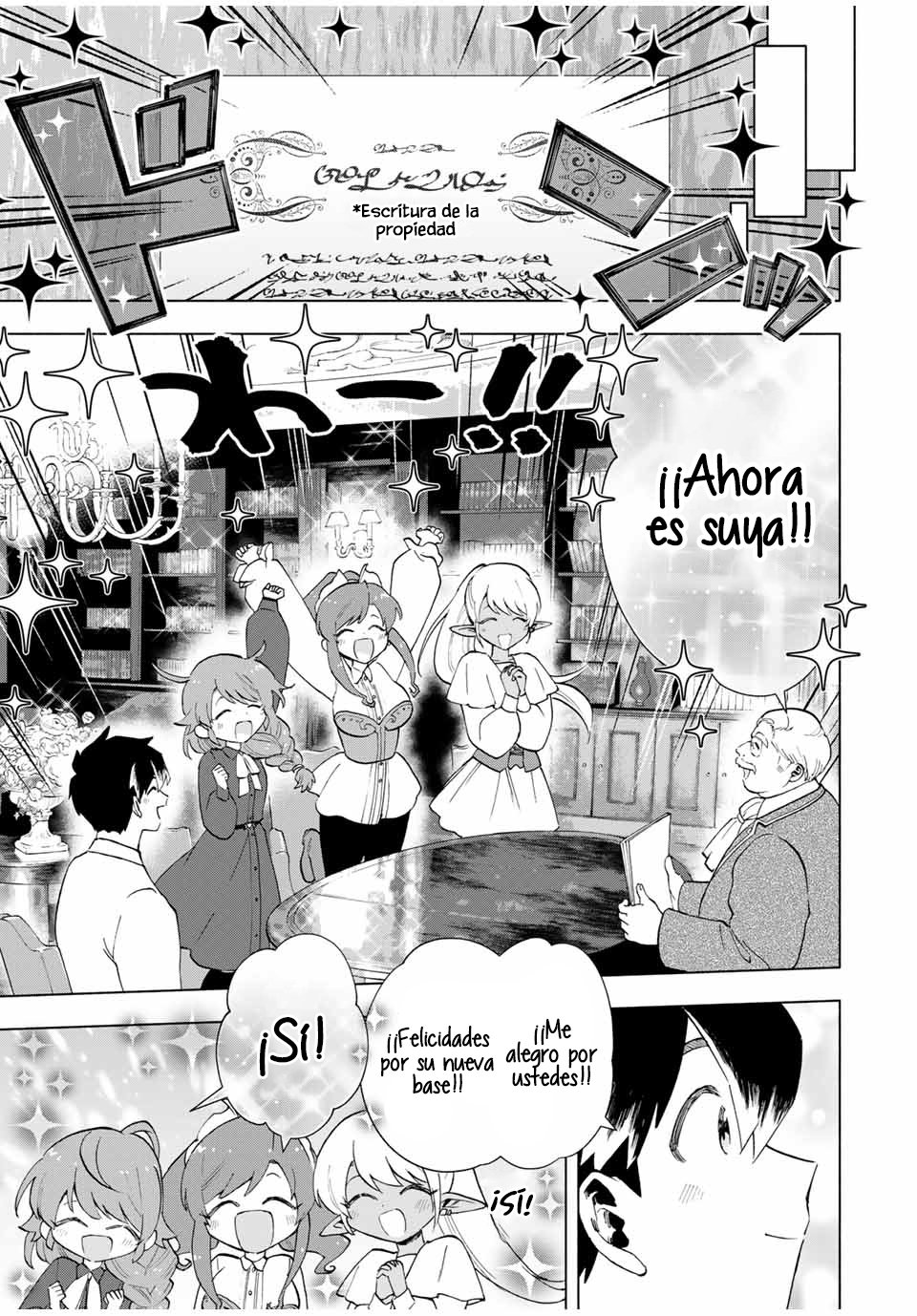A Rank Party wo Ridatsu Shita Ore wa, Moto Oshiego Tachi to Meikyuu Shinbu wo Mezasu Capitulo 19: Buscando una base y una sorpresa página 12