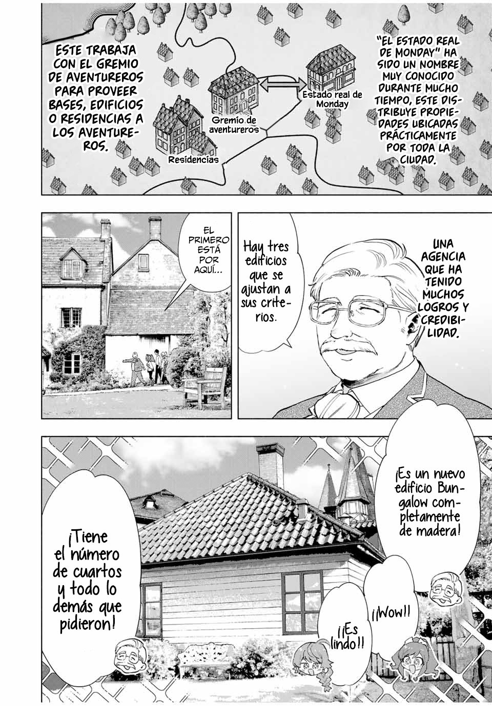 A Rank Party wo Ridatsu Shita Ore wa, Moto Oshiego Tachi to Meikyuu Shinbu wo Mezasu Capitulo 19: Buscando una base y una sorpresa página 5