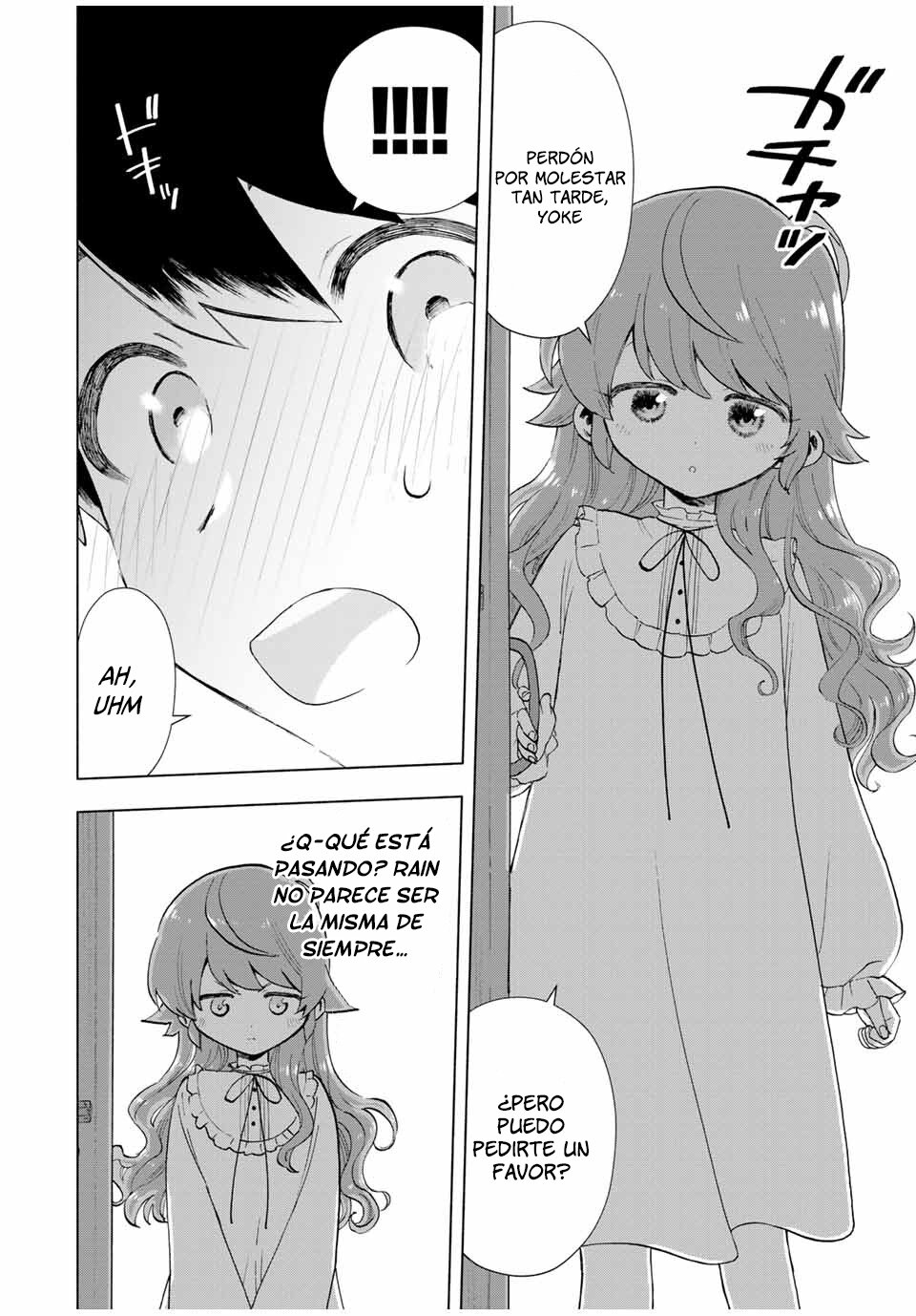 A Rank Party wo Ridatsu Shita Ore wa, Moto Oshiego Tachi to Meikyuu Shinbu wo Mezasu Capitulo 20: Solo los dos. El primer momento con Rain página 8