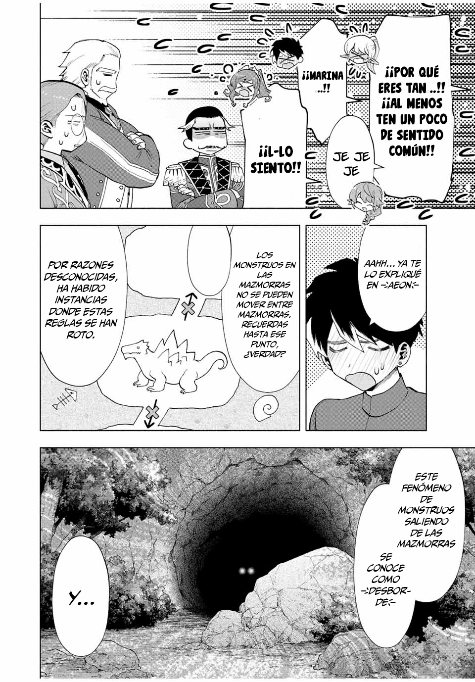 A Rank Party wo Ridatsu Shita Ore wa, Moto Oshiego Tachi to Meikyuu Shinbu wo Mezasu Capitulo 33: La reunión de contramedidas para una estampida página 2