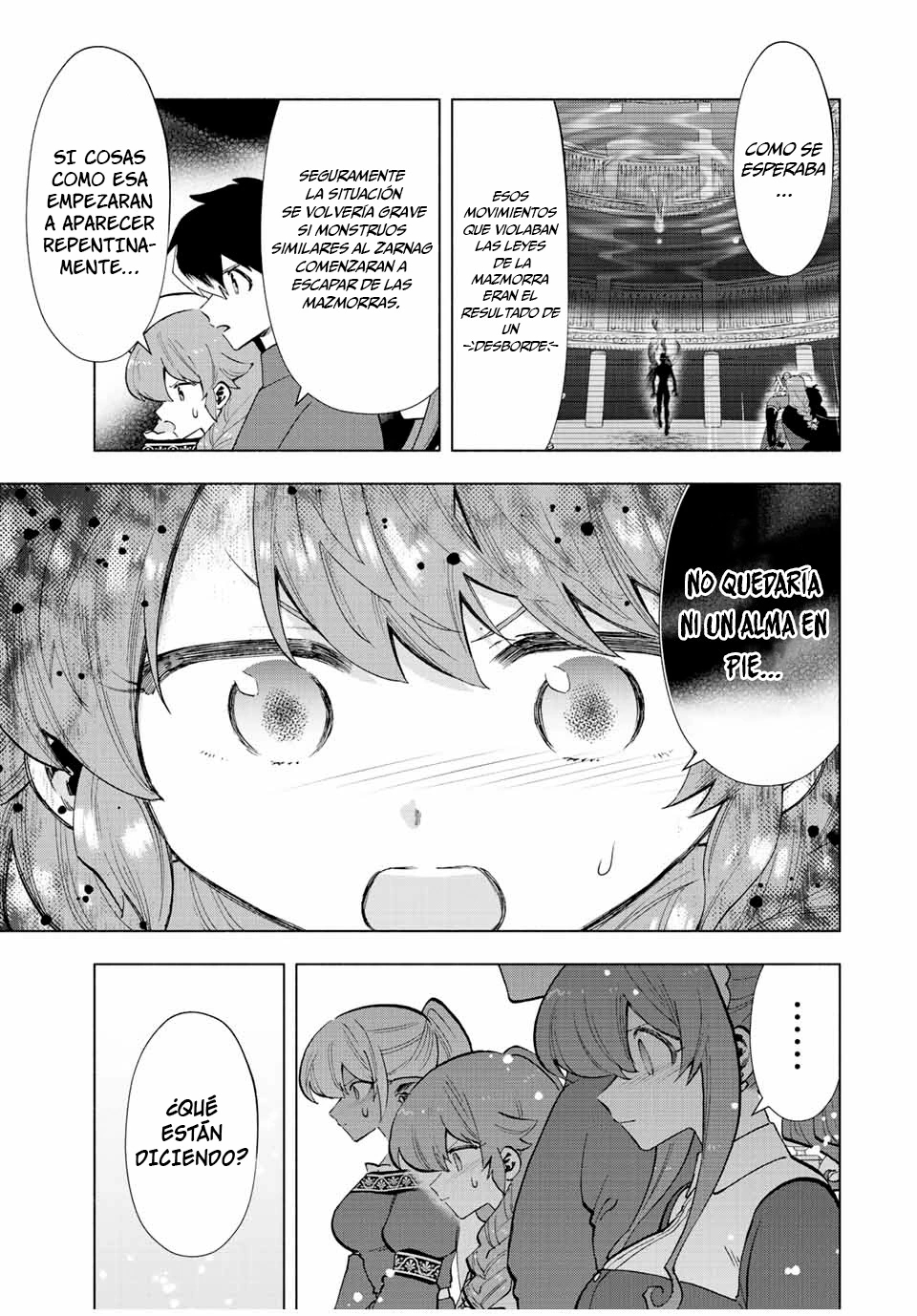 A Rank Party wo Ridatsu Shita Ore wa, Moto Oshiego Tachi to Meikyuu Shinbu wo Mezasu Capitulo 33: La reunión de contramedidas para una estampida página 5