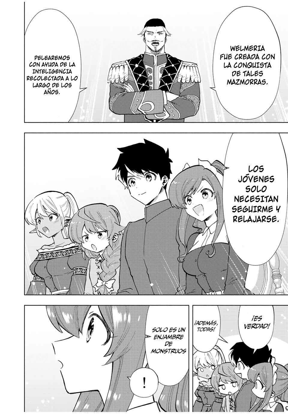 A Rank Party wo Ridatsu Shita Ore wa, Moto Oshiego Tachi to Meikyuu Shinbu wo Mezasu Capitulo 33: La reunión de contramedidas para una estampida página 6