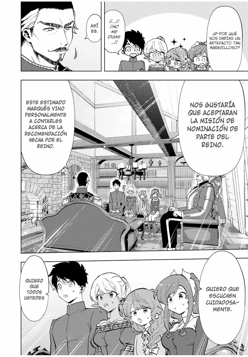 A Rank Party wo Ridatsu Shita Ore wa, Moto Oshiego Tachi to Meikyuu Shinbu wo Mezasu Capitulo 38 página 7