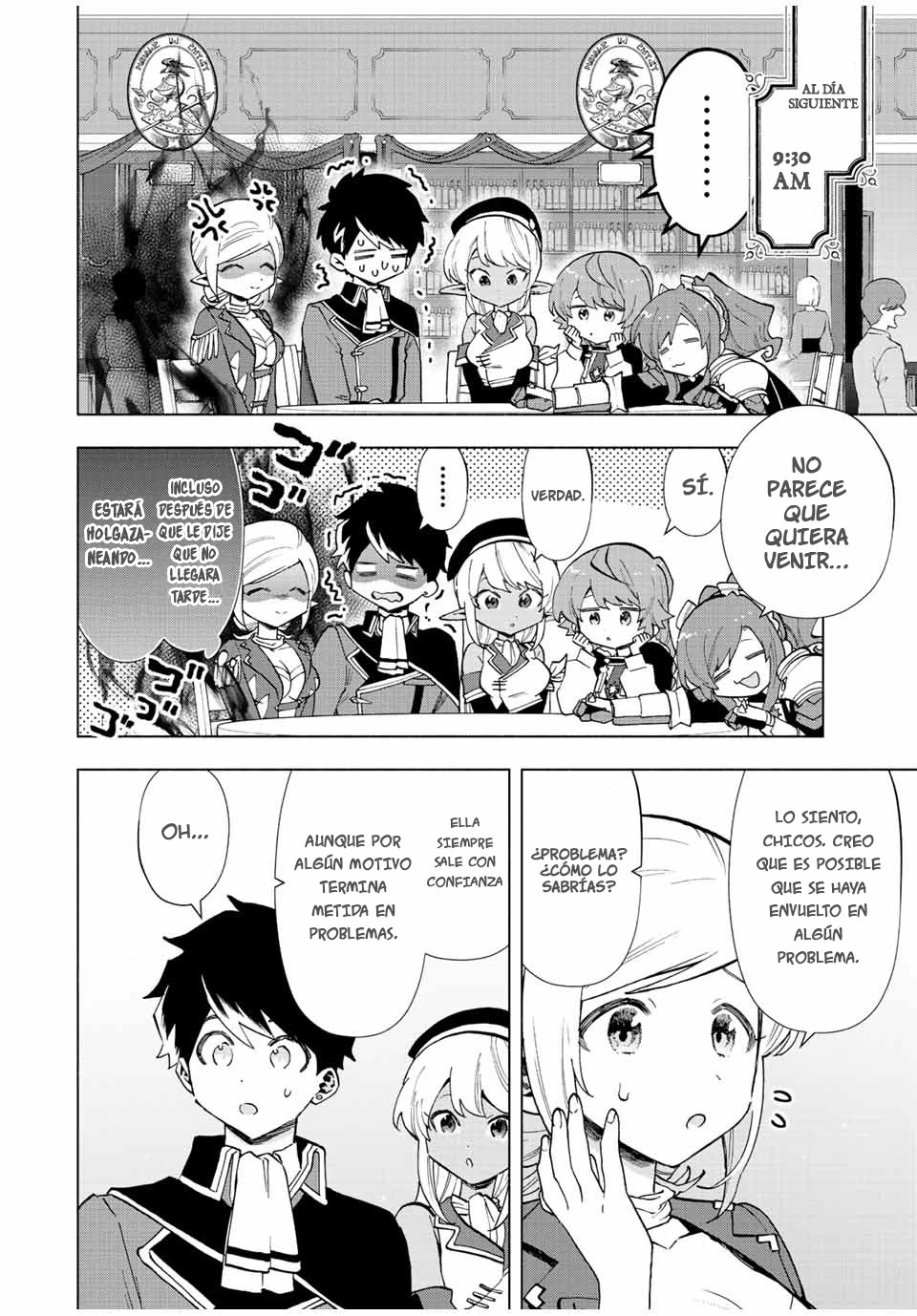 A Rank Party wo Ridatsu Shita Ore wa, Moto Oshiego Tachi to Meikyuu Shinbu wo Mezasu Capitulo 39: Yoke, despierta página 8