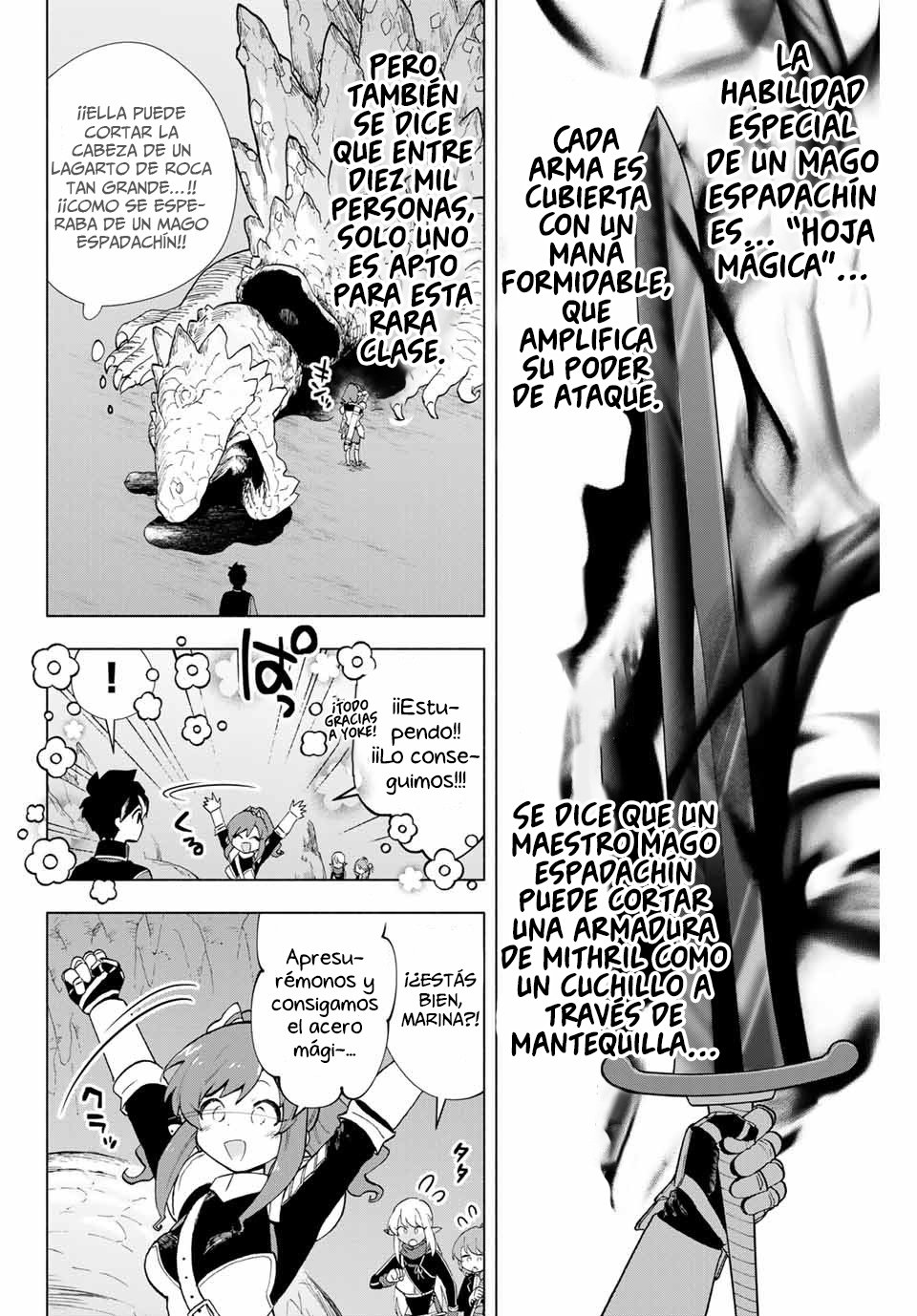 A Rank Party wo Ridatsu Shita Ore wa, Moto Oshiego Tachi to Meikyuu Shinbu wo Mezasu Capitulo 4: Hábil página 11