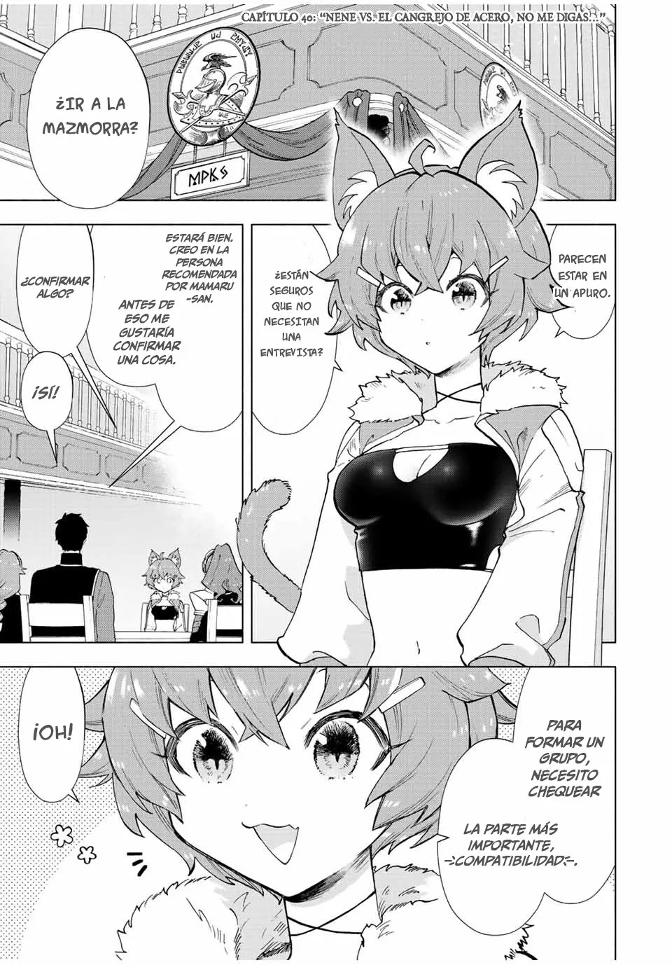 A Rank Party wo Ridatsu Shita Ore wa, Moto Oshiego Tachi to Meikyuu Shinbu wo Mezasu Capitulo 40 página 3