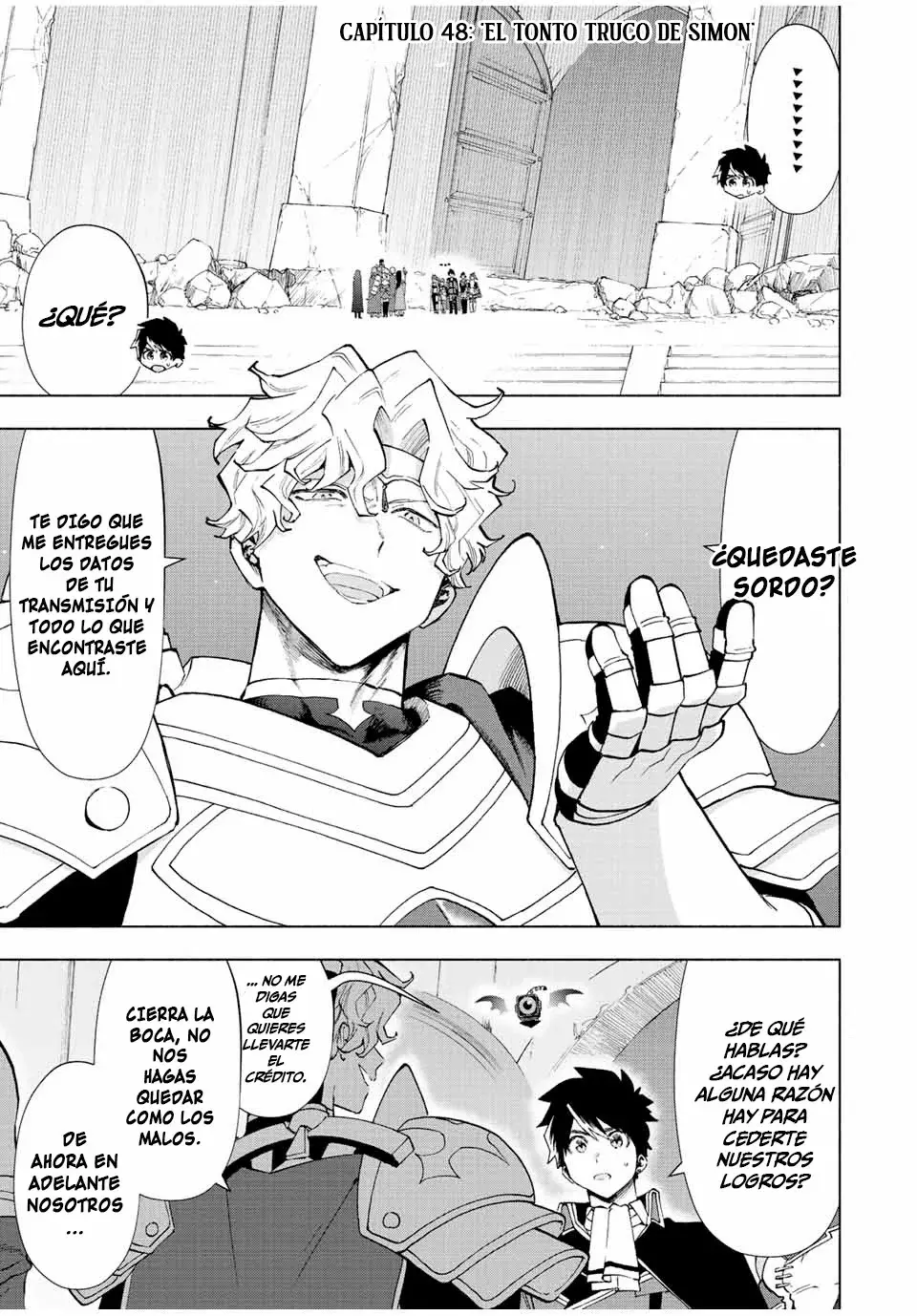 A Rank Party wo Ridatsu Shita Ore wa, Moto Oshiego Tachi to Meikyuu Shinbu wo Mezasu Capitulo 48 página 3