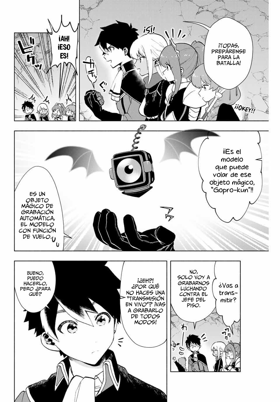 A Rank Party wo Ridatsu Shita Ore wa, Moto Oshiego Tachi to Meikyuu Shinbu wo Mezasu Capitulo 5: Juntos, los cuatro página 10