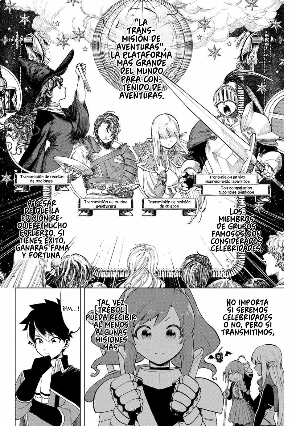 A Rank Party wo Ridatsu Shita Ore wa, Moto Oshiego Tachi to Meikyuu Shinbu wo Mezasu Capitulo 5: Juntos, los cuatro página 12