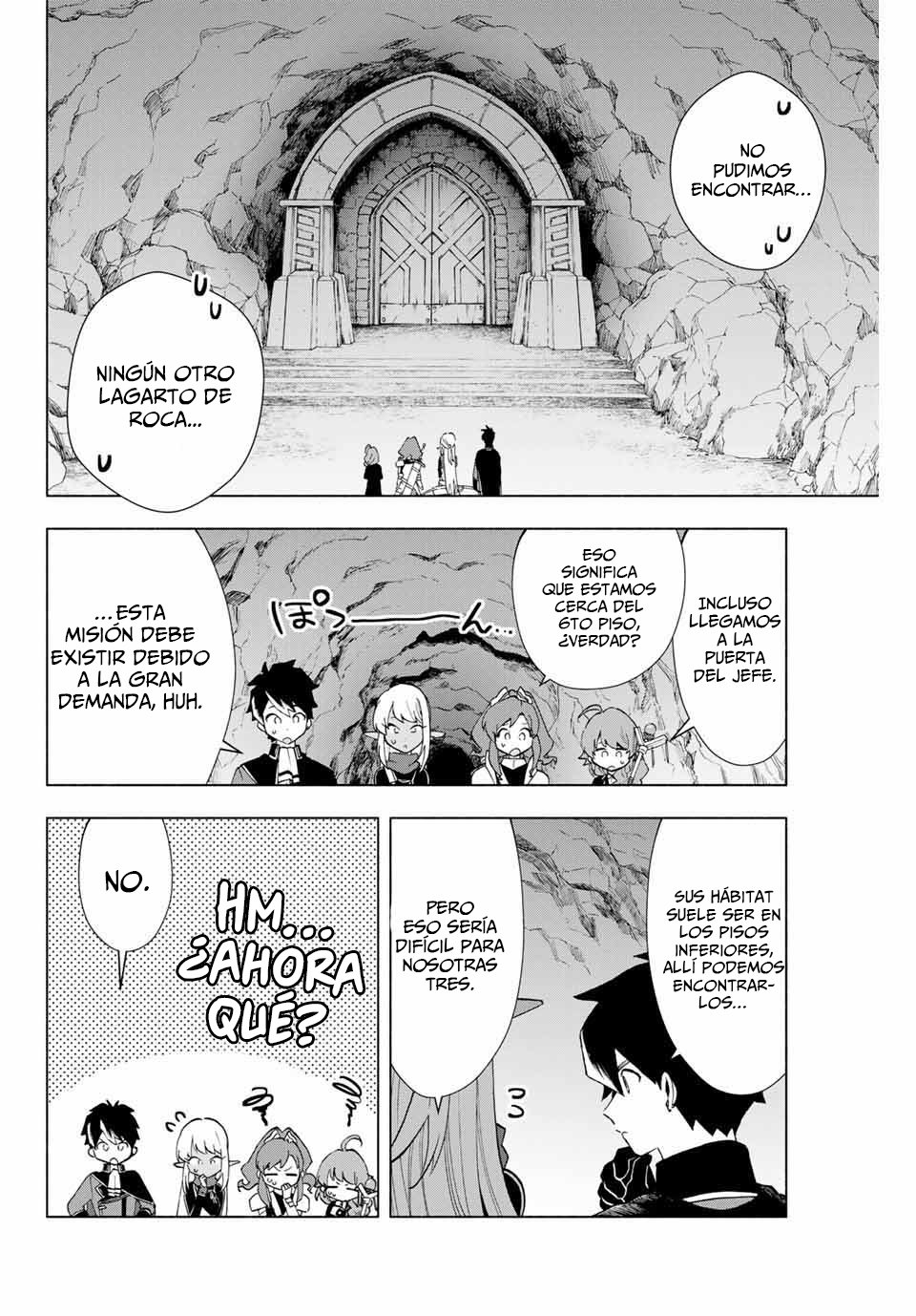 A Rank Party wo Ridatsu Shita Ore wa, Moto Oshiego Tachi to Meikyuu Shinbu wo Mezasu Capitulo 5: Juntos, los cuatro página 6