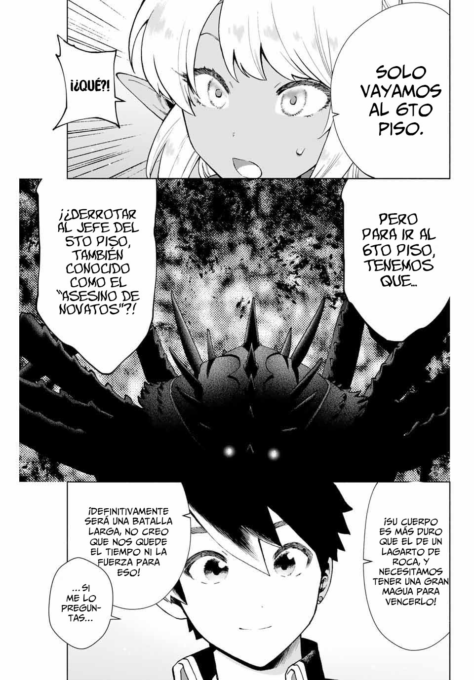 A Rank Party wo Ridatsu Shita Ore wa, Moto Oshiego Tachi to Meikyuu Shinbu wo Mezasu Capitulo 5: Juntos, los cuatro página 7