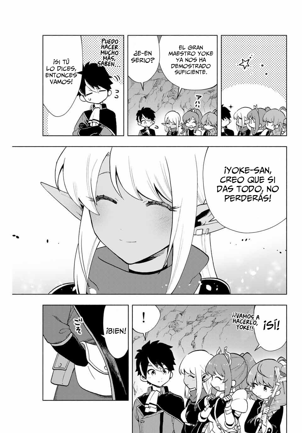 A Rank Party wo Ridatsu Shita Ore wa, Moto Oshiego Tachi to Meikyuu Shinbu wo Mezasu Capitulo 5: Juntos, los cuatro página 9