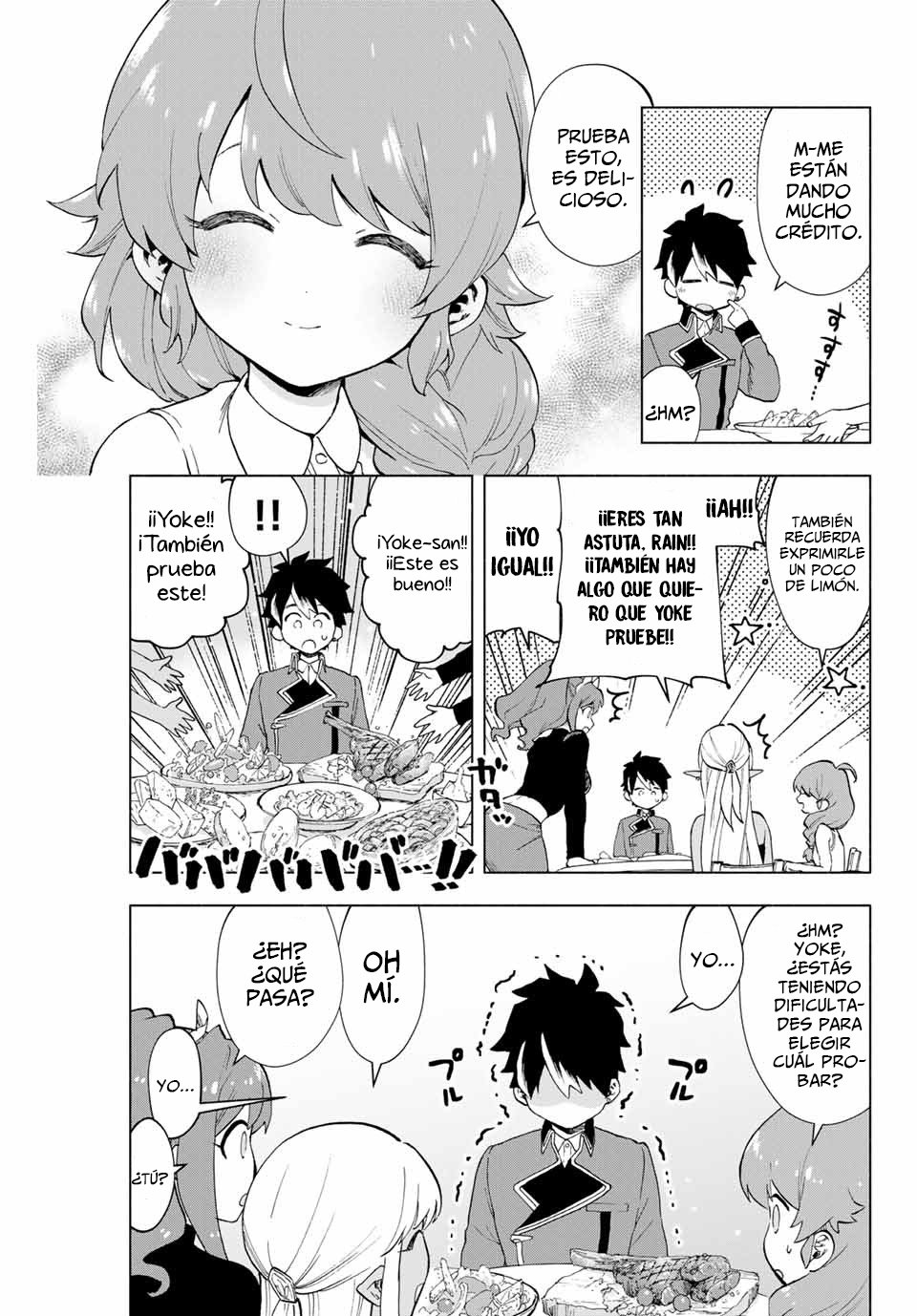 A Rank Party wo Ridatsu Shita Ore wa, Moto Oshiego Tachi to Meikyuu Shinbu wo Mezasu Capitulo 7: Ex-grupo "Thunder Pike", después de la salida de Yoke página 12