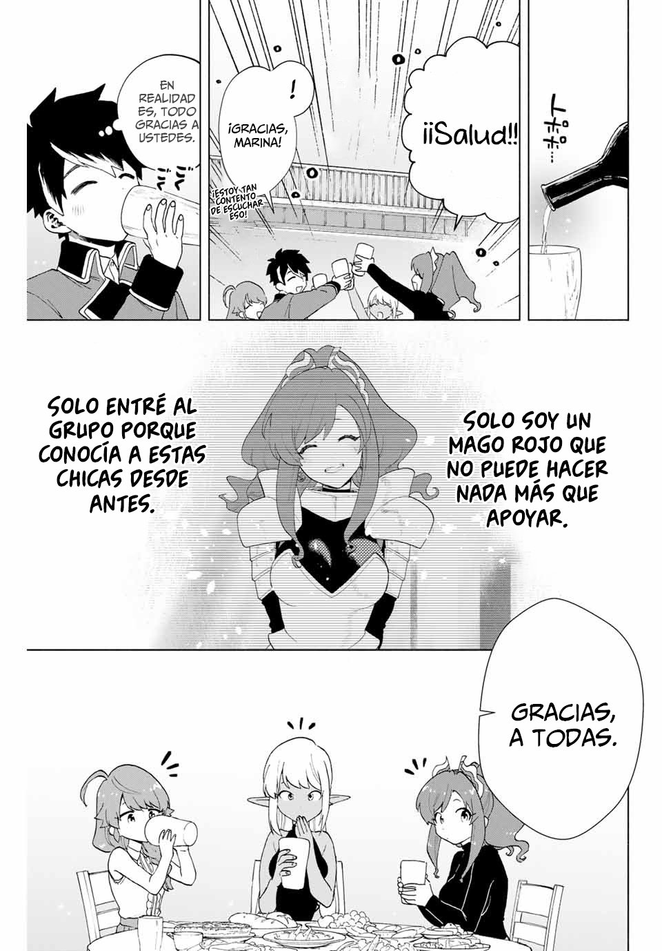 A Rank Party wo Ridatsu Shita Ore wa, Moto Oshiego Tachi to Meikyuu Shinbu wo Mezasu Capitulo 8: Las habilidades de Yoke página 12