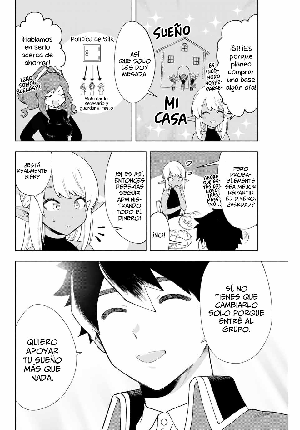 A Rank Party wo Ridatsu Shita Ore wa, Moto Oshiego Tachi to Meikyuu Shinbu wo Mezasu Capitulo 8: Las habilidades de Yoke página 5