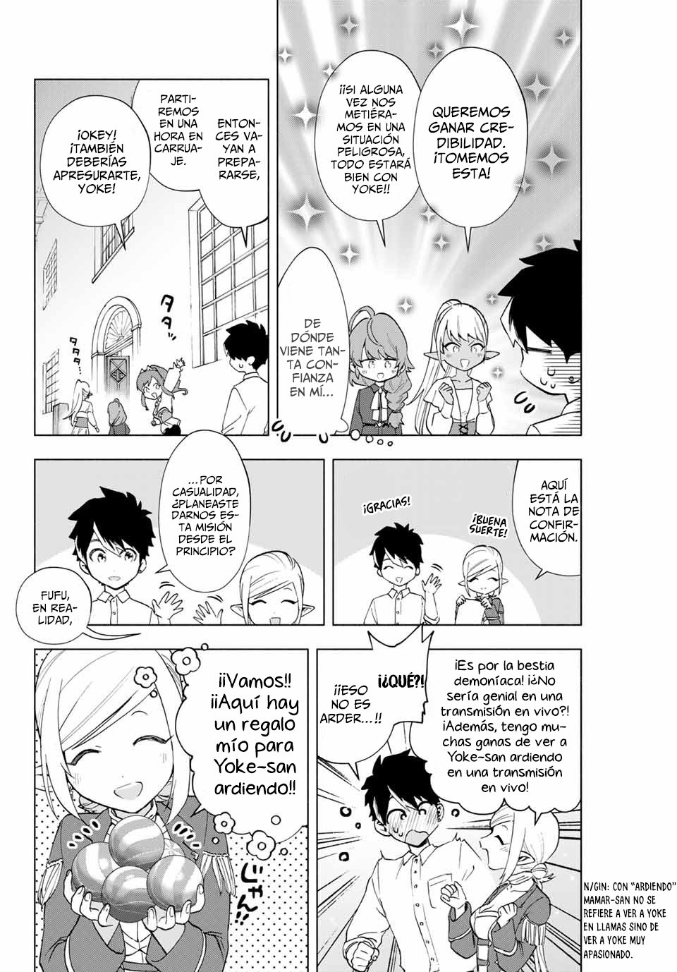 A Rank Party wo Ridatsu Shita Ore wa, Moto Oshiego Tachi to Meikyuu Shinbu wo Mezasu Capitulo 9: Un privilegio otorgado por la recepcionista? página 9