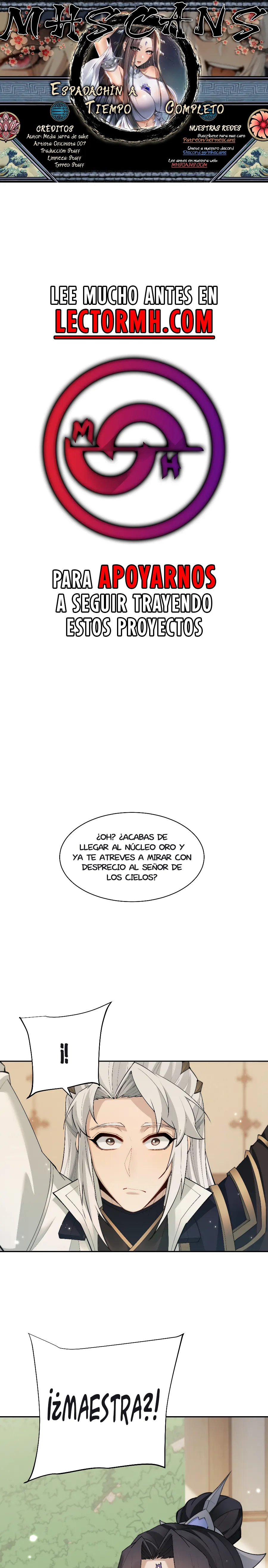 Espadachín a Tiempo Completo Capitulo 92 página 1