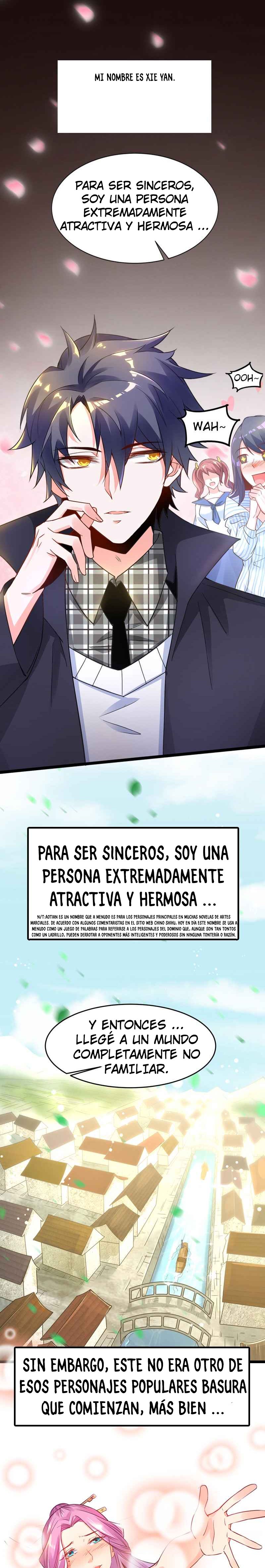 Soy un Dios Maligno Capitulo 0 página 2