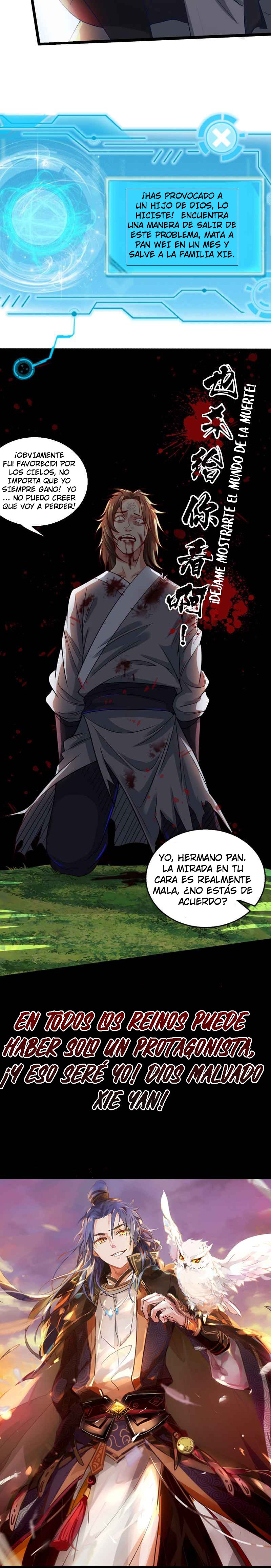 Soy un Dios Maligno Capitulo 0 página 6