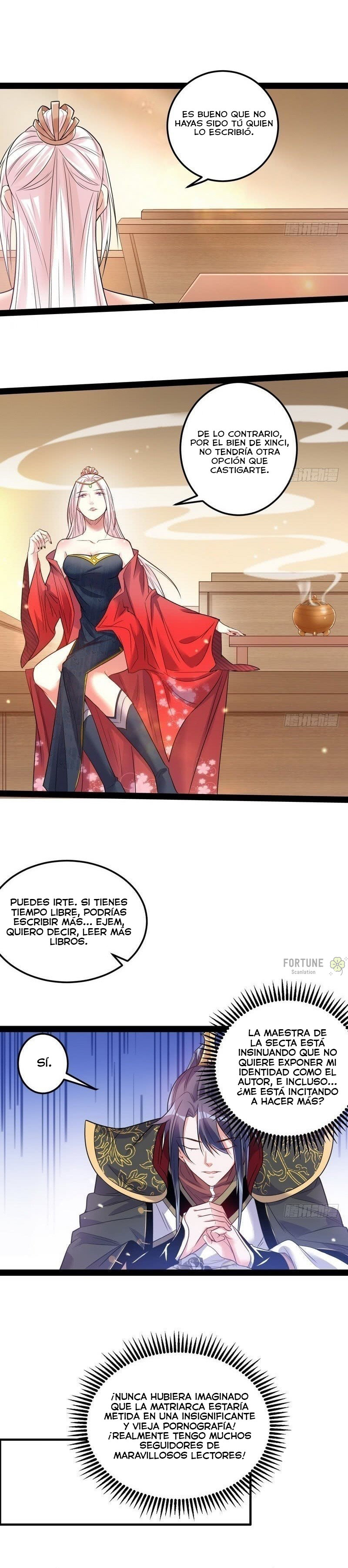 Soy un Dios Maligno Capitulo 10: Estoy escribiendo un libro en otro mundo página 19