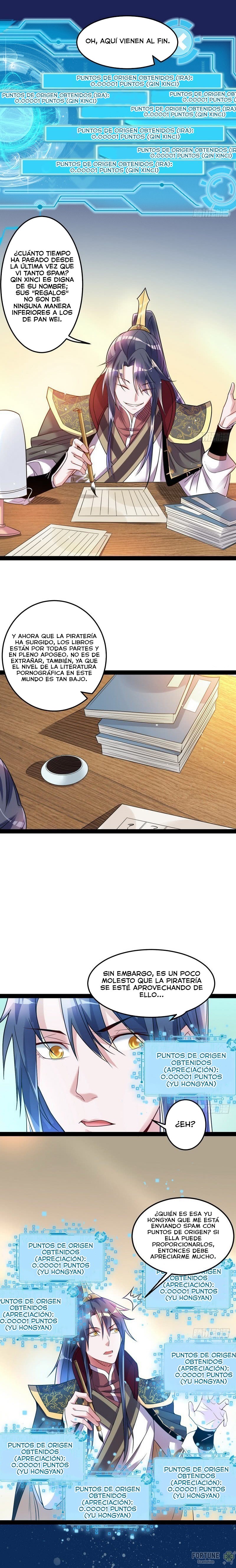 Soy un Dios Maligno Capitulo 10: Estoy escribiendo un libro en otro mundo página 9