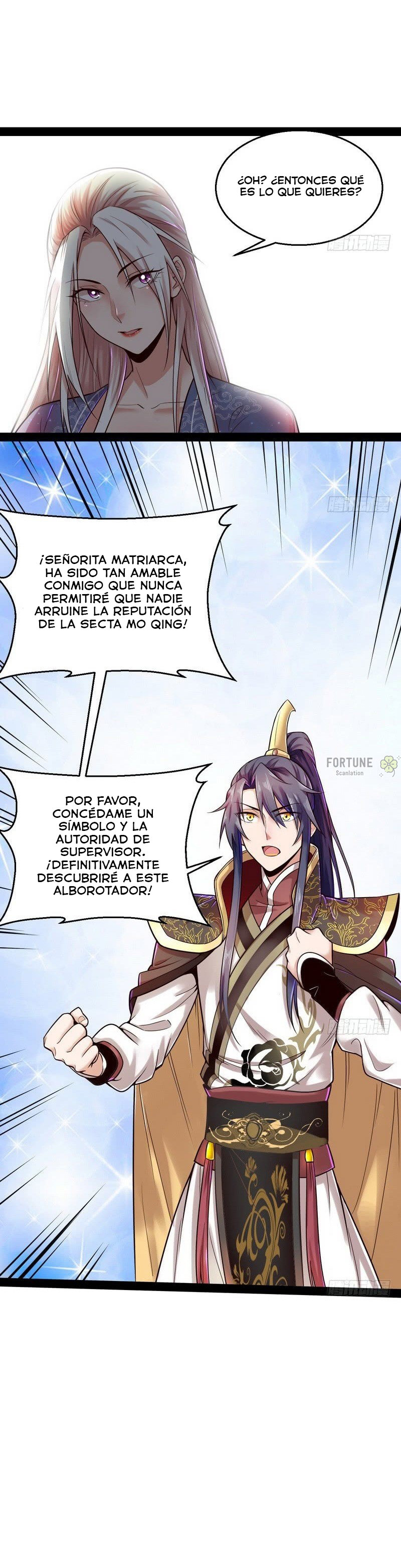 Soy un Dios Maligno Capitulo 11: Venerable mozo de cuadra de la famosa Montaña de Otoño, ¡deténgase ahí! página 10