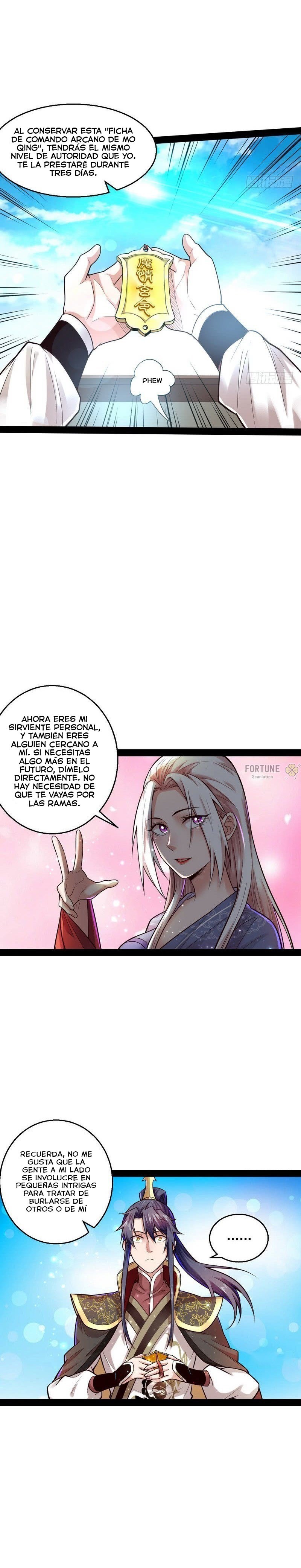Soy un Dios Maligno Capitulo 11: Venerable mozo de cuadra de la famosa Montaña de Otoño, ¡deténgase ahí! página 12