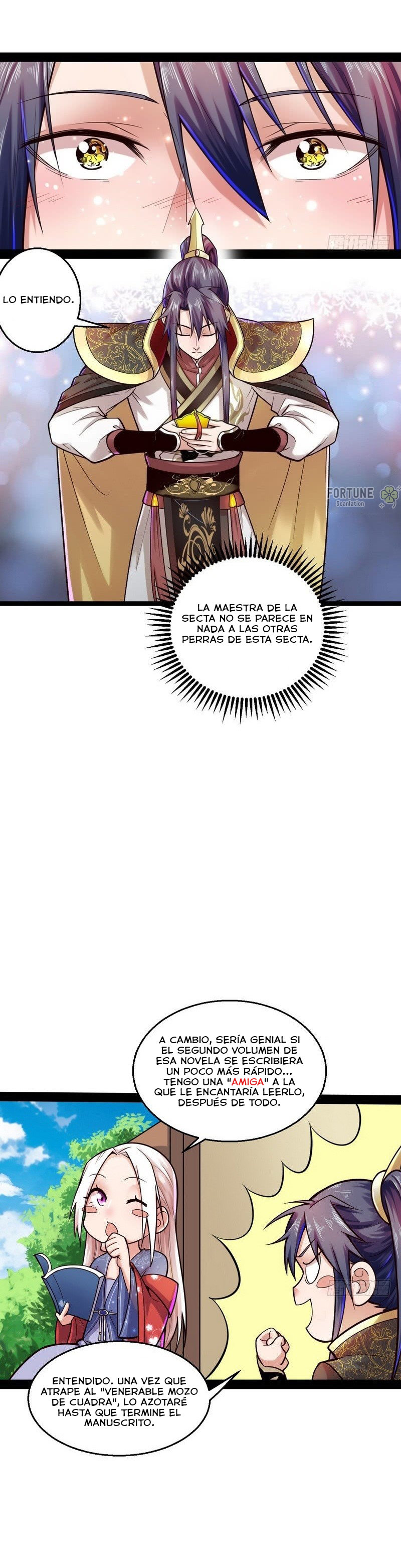 Soy un Dios Maligno Capitulo 11: Venerable mozo de cuadra de la famosa Montaña de Otoño, ¡deténgase ahí! página 13