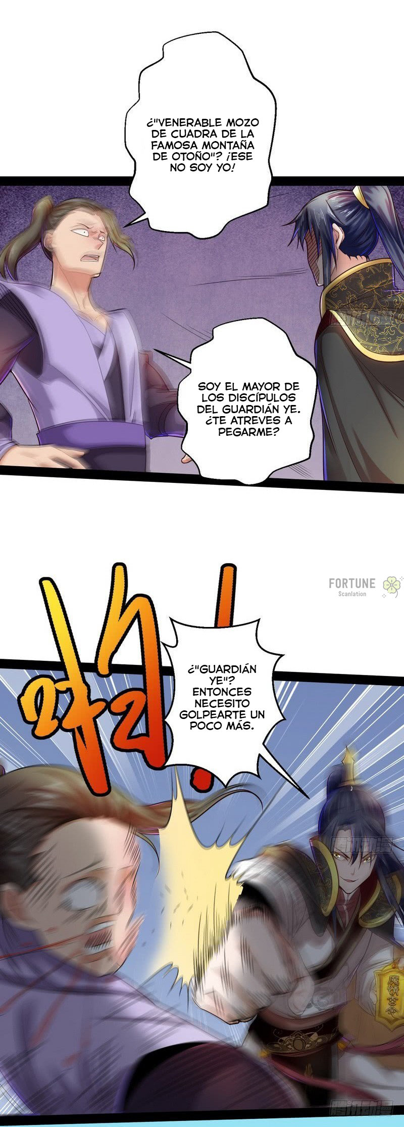 Soy un Dios Maligno Capitulo 11: Venerable mozo de cuadra de la famosa Montaña de Otoño, ¡deténgase ahí! página 20