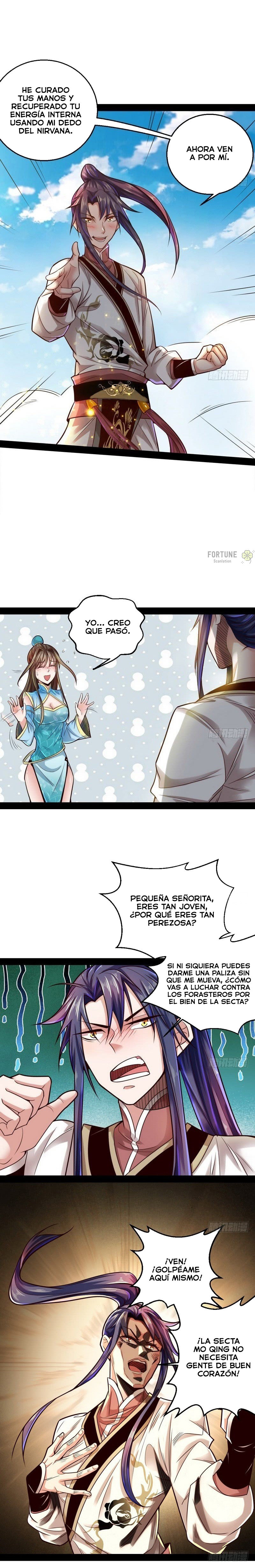 Soy un Dios Maligno Capitulo 15: Qué Emocionante, Quiero Recibir Una Paliza página 16