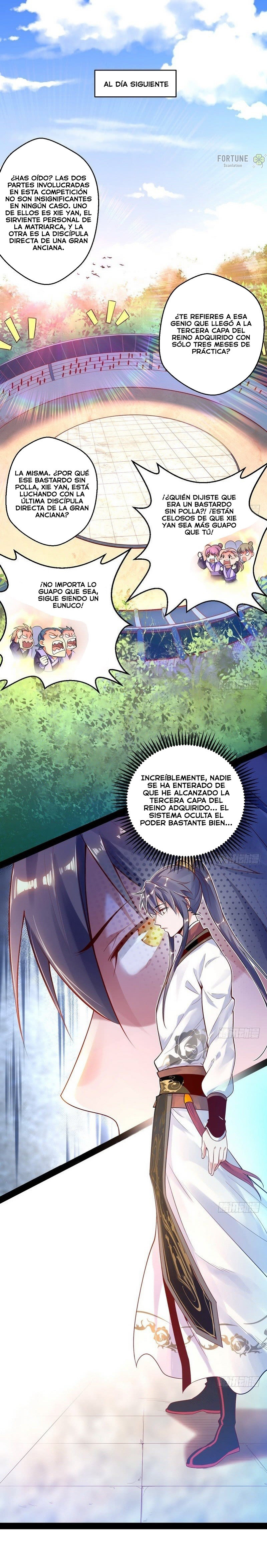 Soy un Dios Maligno Capitulo 15: Qué Emocionante, Quiero Recibir Una Paliza página 3