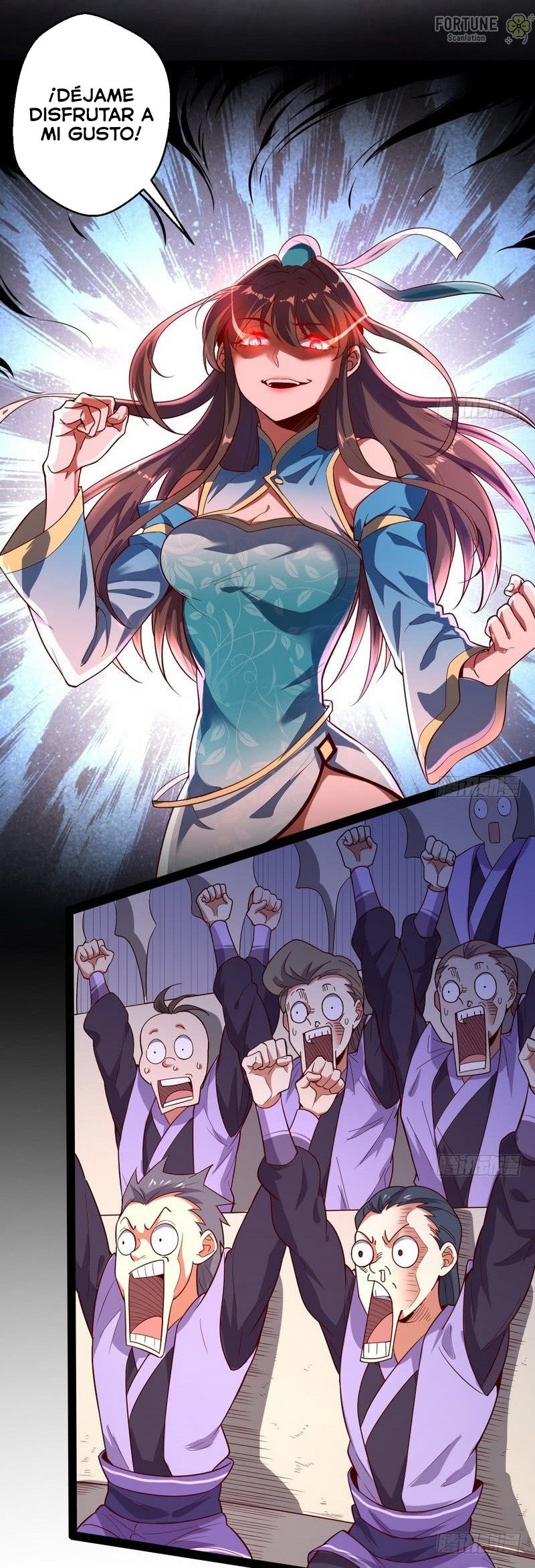 Soy un Dios Maligno Capitulo 15: Qué Emocionante, Quiero Recibir Una Paliza página 6