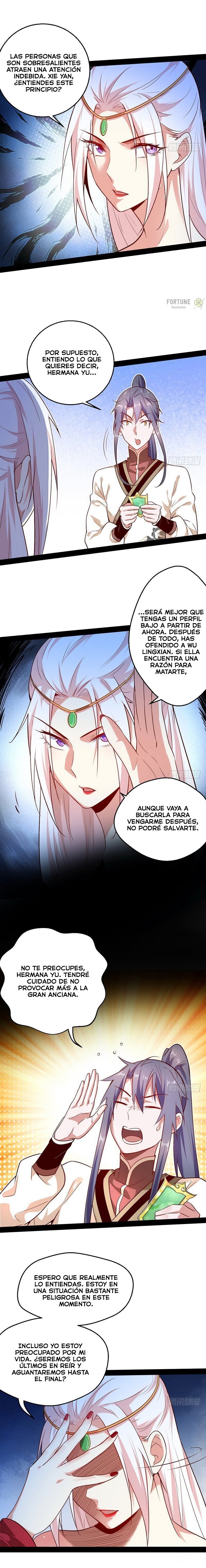 Soy un Dios Maligno Capitulo 16: Las Personas Que Se Destacan Atraen Una Atención Indebida página 16