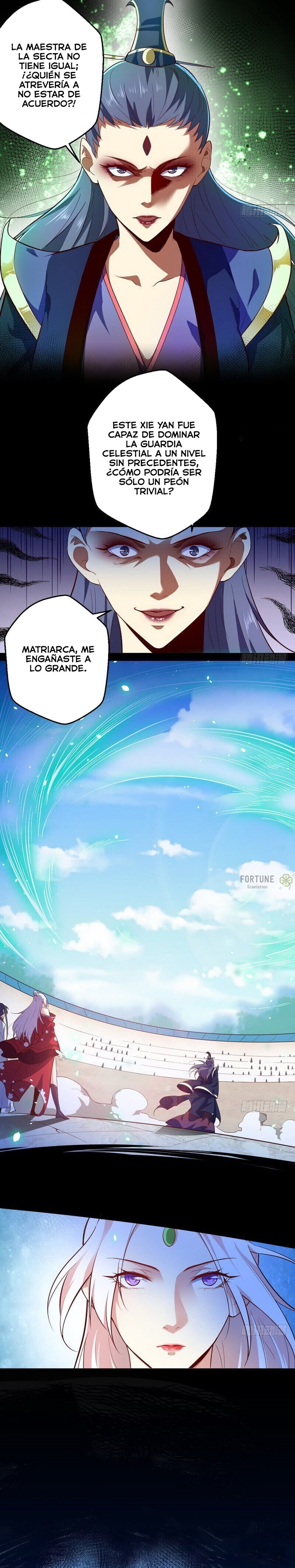 Soy un Dios Maligno Capitulo 16: Las Personas Que Se Destacan Atraen Una Atención Indebida página 3