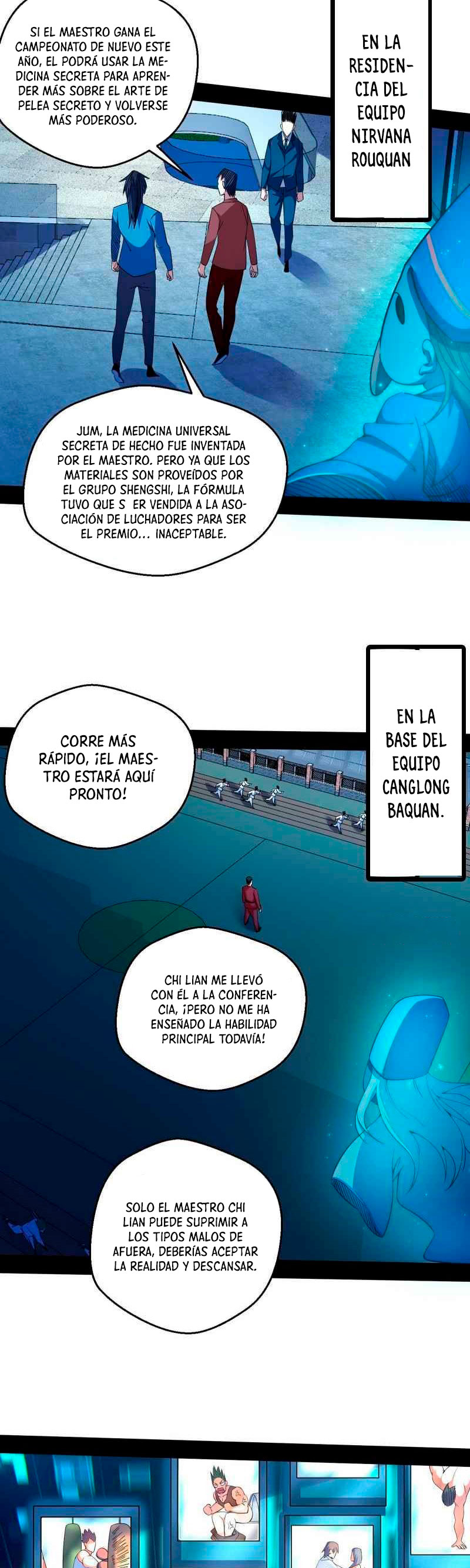 Soy un Dios Maligno Capitulo 162.1 página 8